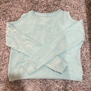 Aeropostale Teal Terry Cloth Long sleeve. Women’s Small.